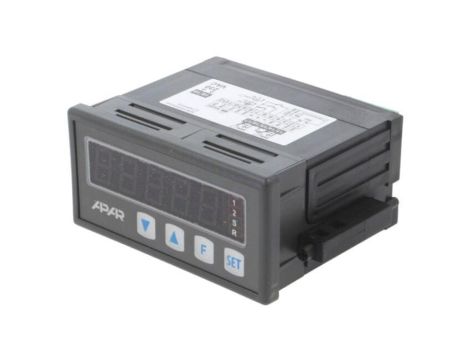 AR715/S1/P/P/WA Licznik: elektroniczny, LED, impulsy/przepływ, SPDT, Uzas: 230VAC