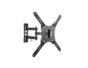 Uchwyt do telewizora lub monitora 23-55 30kg uniwersalny czarny max VESA 400x400 Maclean MC-701