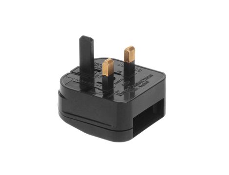Adapter gniazdo EU na wtyk UK czarny Maclean MCE71 MCE71