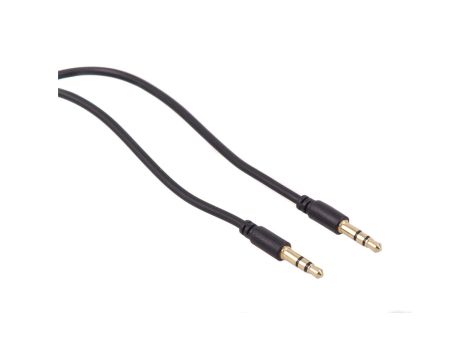 Przewód jack 3.5mm wtyk-wtyk 3m czarny Maclean MCTV-816 MCTV-816