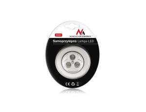 Lampa samoprzylepna 3xLED Maclean Energy MCE01 na baterie 3xAAA MCE01