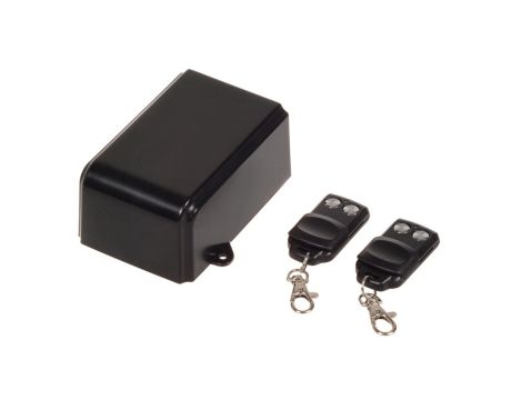 Sterownik radiowy 2 kanały 2 piloty Maclean MCE116 stały kod, częstotliwość 433,92Mhz zewnętrzny, ogród, oświetlenie MCE116