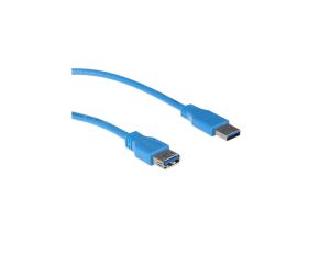 Przewód kabel USB 3.0 AM-AF Wtyk-gniazdo 1,8m Maclean MCTV-584 MCTV-584