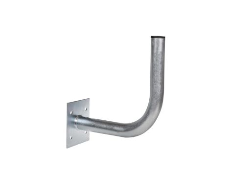 Uchwyt do anteny satelitarnej balkonowy czołowy 28cm Maclean MCTV-550 z podwójnym zaciskiem MCTV-550