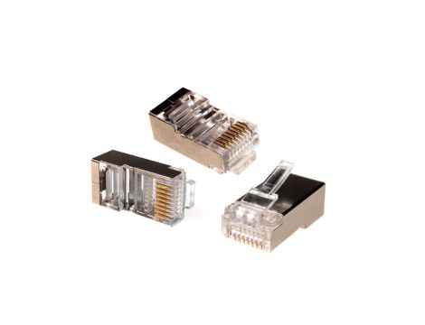 Wtyk RJ45 8P8C 5e linka ekranowany Maclean MCTV-664 MCTV-664