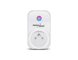 Zdalnie sterowane gniazdko WiFi Android iOS Alexa Google Home timer GreenBlue GB155 max 2300W 8 programów GB155