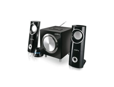 Zestaw głośników Bluetooth 2.1 Audiocore AC790 radio FM, wejście kart SD/MMC, AUX, USB