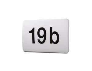 Lampa LED, numer domu z czujnikiem zmierzchowym MCE292 W 950lm 12W IP65 odporna na promieniowanie słoneczne (UV-proof)