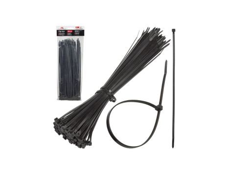 MCTV-463 B - czarne, 3.6x250mm, opaski zaciskowe, 100 sztuk