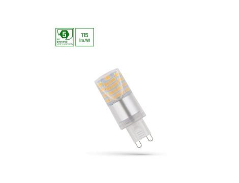 LED G9 230V 4W CW SMD 5 LAT PREMIUM SPECTRUM