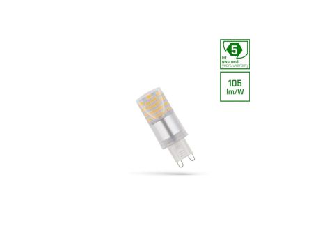 Led g9 230v 4w ww smd 5 lat premium