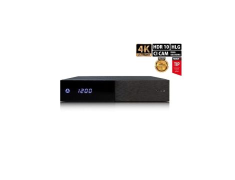 Odbiornik satelitarny AB PULSe 4K (2x tuner DVB-S2X)