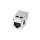 Moduł DataGate 10G 1xRJ45 WE8W, STP 360DEG, 568A/B, PowerCat 6 10G Czarny KSJ-00035-04