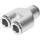 FESTO - NPQM-Y-Q12-E-P10- Trójnik – Trójnik wtykowy Y, 12 x 0 x 0