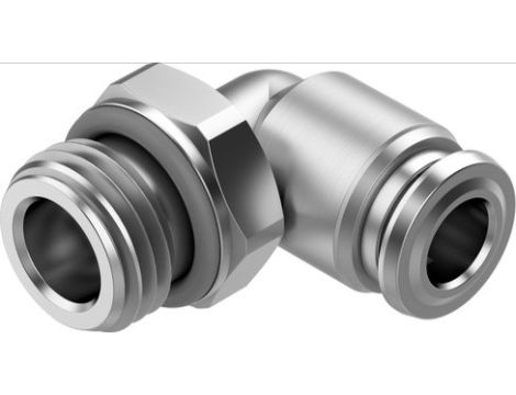 FESTO - NPQR-L-G14-Q6- Złączka wtykowa kątowa, ze stali nierdzewnej,