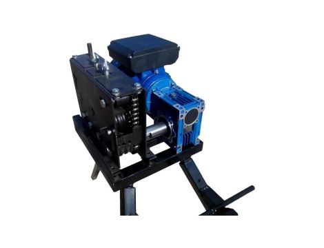 Prościarka do drutu i bednarki 7 rolkowa elektryczna KM204