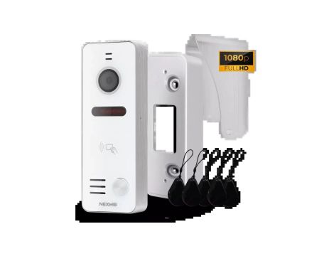 NW-AVO-2HR-W Wideodomofon jednorodzinny panel zewnętrzny NEXWEI z czytnikiem zbliżeniowym MIFARE