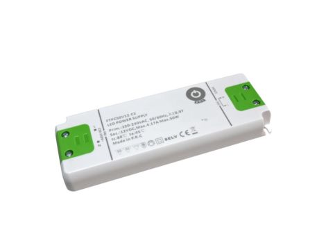 Zasilacz meblowy LED 50W 12V 4.16A IP20 kompaktowa obudowa FTPC50V12-C2 POS Power
