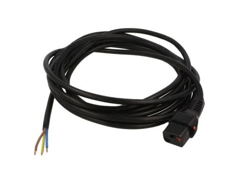 SCHAFFNER-817416 Kabel IEC C19 żeński 5m z blokadą IEC LOCK