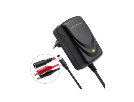 Automatyczna ładowarka do akumulatora AGM GEL STD 12V 1A Prostownik z sygnalizatorem LED