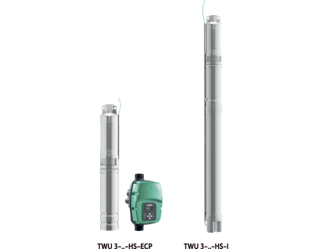 Wilo-Sub TWU 3.05-04-HS-ECP-B pompa głębinowa z przetwornicą - 6079402