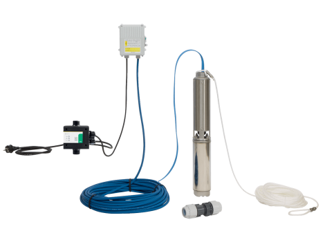 Wilo-Sub TWU 4-0407-C-Plug&Pump/FC zestaw z pompą głębinową - 6049386