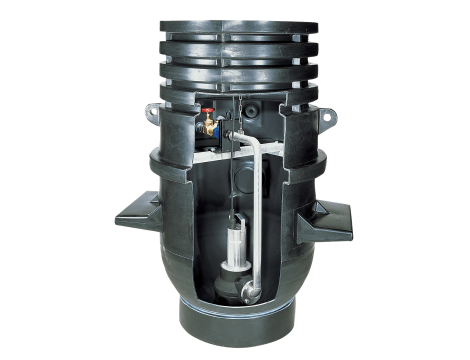Wilo-DrainLift WS 1100 E/TP 80, PRO V06 studzienka z tworzywa sztucznego do montażu w gruncie - 2506434
