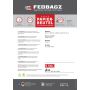 Worki papierowe Fedbagz do Sparky 30 l, kpl 5 szt QAP-COC-000033 FSC MIX 70 - 3