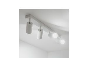 Lampa Sufitowa SPOT TUBA Reflektor Oprawa Halogenowa 4x GU10 TABULA LUMILED