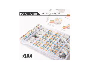 Zestaw szybkozłączek przelotowych (kolor) Q2278DTX 78szt