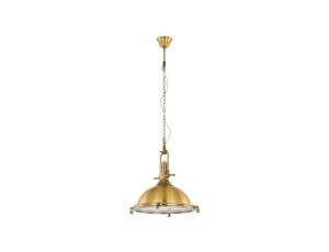 Lampa Vintage83 Mosiądz 1xE27 fi450xh500 x 1500 wisząca metal