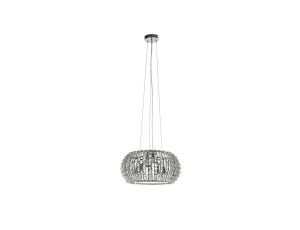 Lampa Piccolo Cristallo fI400*H1500mm 5xE14 Szkło + metal