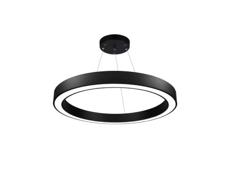 Lampa LED Saturn 72W 3000K black fi120cm x 120cm wisząca (świeci do wewnątrz) GIGANT 5000lm