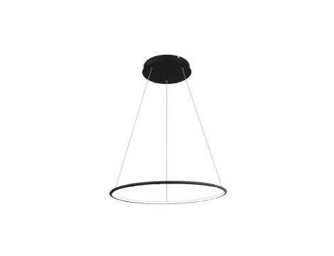 Lampa LED Saturn 43W 3000K black fi80cm x 120cm wisząca (świeci do wewnątrz) 1200lm