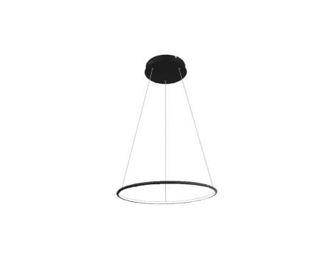 Lampa LED Saturn 32W 3000K black fi60cm x 120cm wisząca (świeci do wewnątrz) 900lm