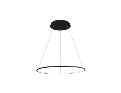 Lampa LED Saturn 55W 3000K black fi100cm x 120cm wisząca (świeci do wewnątrz) 1600lm
