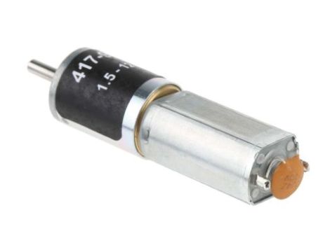 Motoreduktor DC, 115 mA, 0.47 W, 129 obr./min, 268 gcm, RS PRO