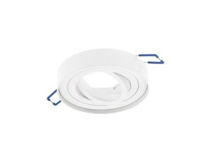 Oprawa Podtynkowa HALOGENOWA TUBA SPOT Ruchoma Midi GU10 Lumiled Okrągła Biała 20mm