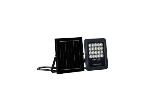 GERMINA Naświetlacz LED z panelem solarnym 50W ip65 400lm 5000K neutralny biały Gemini GW-0080