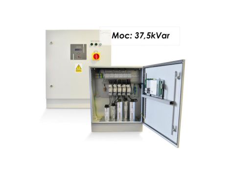 Bateria kondensatorów, kompensator 37,5kVar, BKL-M-37,5/2,5