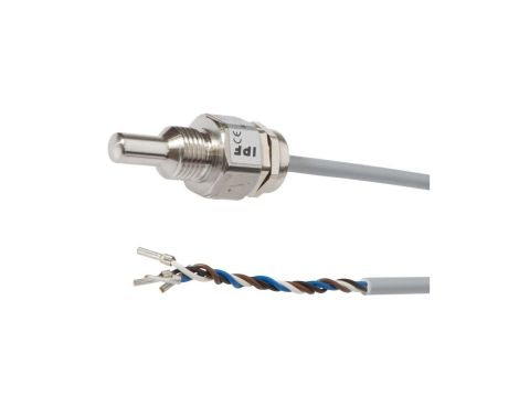 Czujnik przepływu kalorymetryczny G1/4 inch kabel 2m V4A odporność na ciśnienie 100bar IP67 SS896004