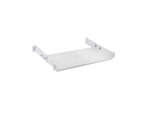 Półka regulowana do szafy RACK 19 cali 1U 250mm szara