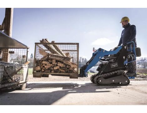 Praktyczne widły do palet do miniładowarki Scheppach MKL730 - 4