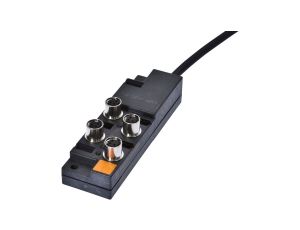 Rozdzielacz, 26x99x30mm, 10-30V DC, 4x M8 3pin, VK001030