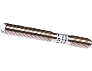 PE080170, czujnik laserowy, odbiornik czujnika przelotowego, M8x1 66long, apertura Ø0.5mm, Sn: 1,5m, 12-32V DC