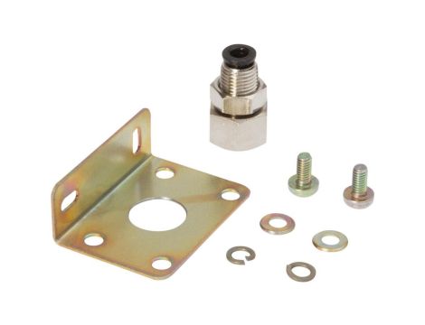 AD000015, akcesoria ciśnieniowe, wspornik montażowy z kołnierzem adaptera, 44x16x31mm, adaptacja, montaż