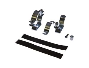 AO000616, akcesoria optyczne, zestaw montażowy, Ø45 mm, stal nierdzewna, srebrny