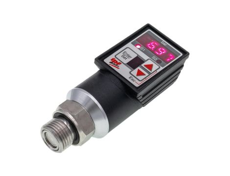 DW343117, czujnik ciśnienia, Ø38mm 122long, 0-600bar, 12-32V DC, G1/2 cala A, 2x PNP NC/NO, 0-10V/4-20mA