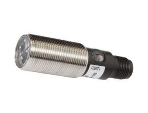 OT180528 Czujnik optyczny, przycisk, M18, 10-30V DC, PNP/NPN push-pull, złącze wtykowe M12 4-stykowe