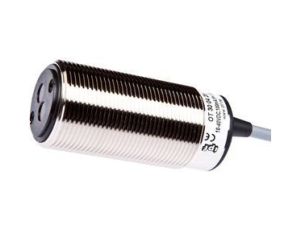 OT300420 Czujnik optyczny, przycisk, M30, 10-30V DC, 2x PNP antivalent, złącze wtykowe M12 4-pin